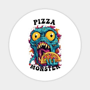 The Pizza Monster Magnet